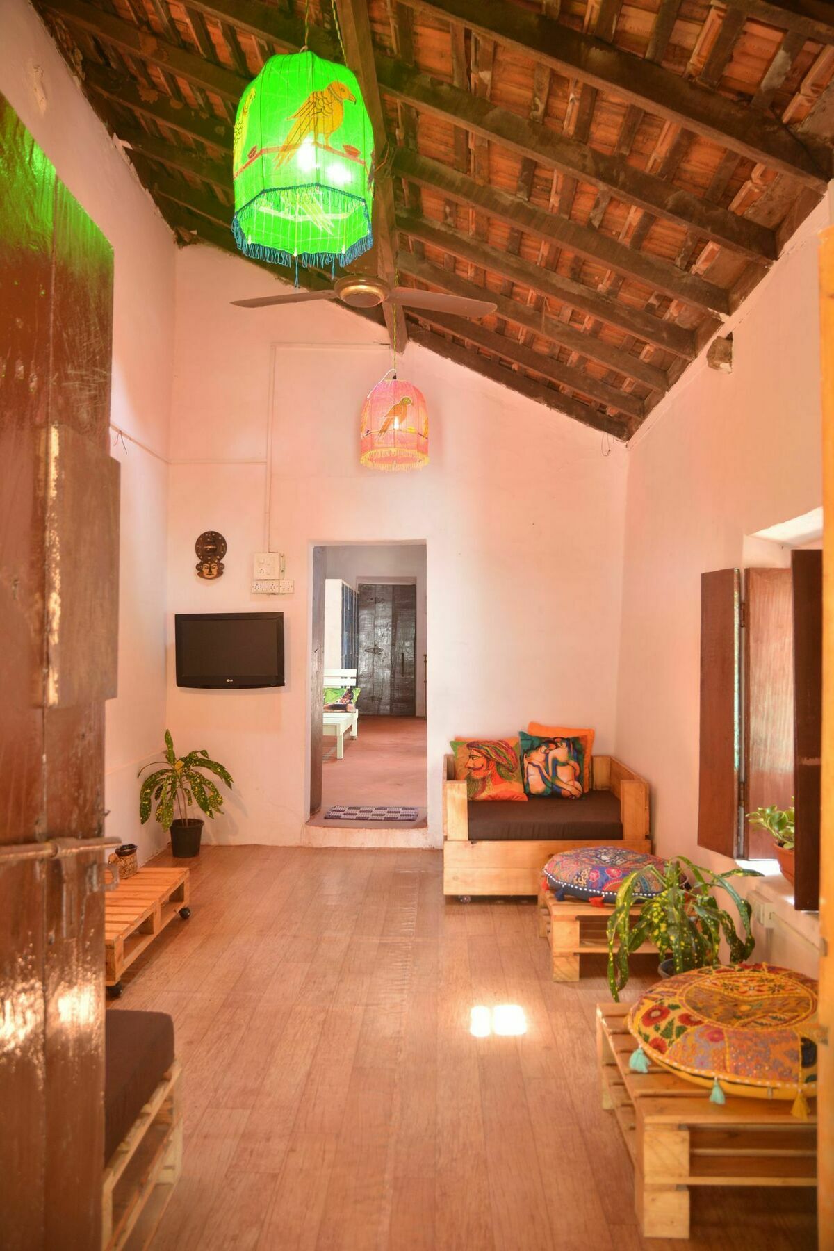 Folklore Hostel Goa Vagator Ngoại thất bức ảnh